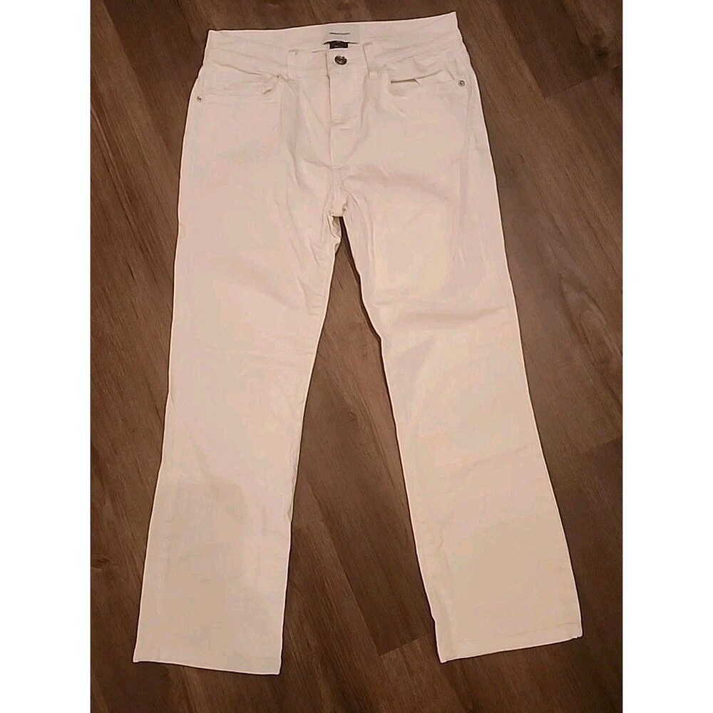Current/Elliott White Jeans 27 Straight Comfortable Denim